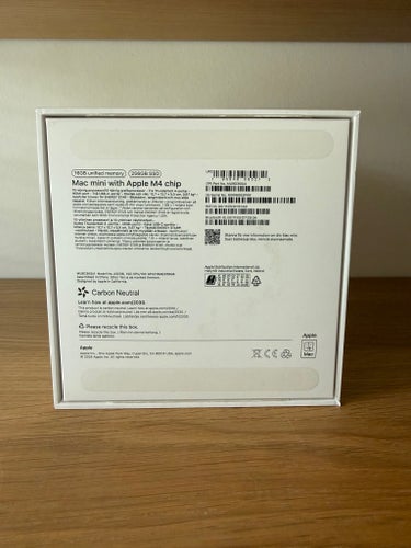 Mac mini M4, 256gb, 16gb ram, 10C