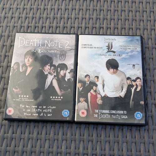 Death Note 2: The Last Name och Death Note L: Change the World (DVD)