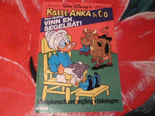 KALLE ANKA & CO, NR 19-1980, TIDNING