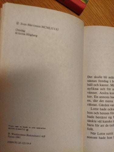 Lotte på Spanska ridskolan - Sven Martinson. bok. Very Fine plus