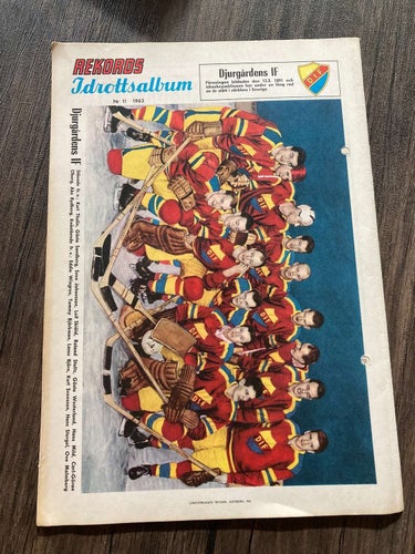 Tidningen Rekord med Sportrevyn nr 11 1963