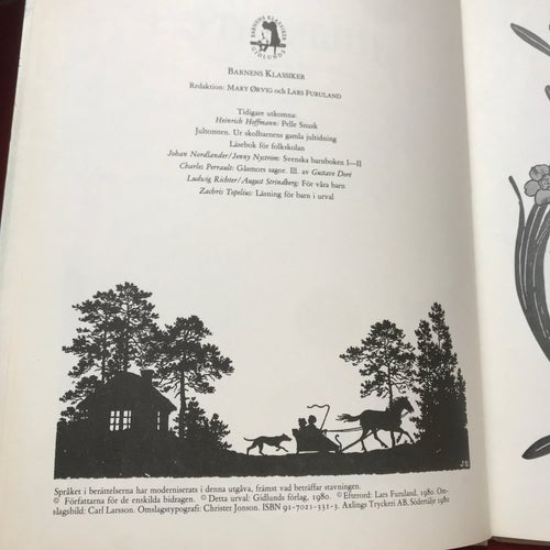 JULTOMTEN Ur skolbarnens gamla jultidning Mary Ørvig Lars Furuland 1980