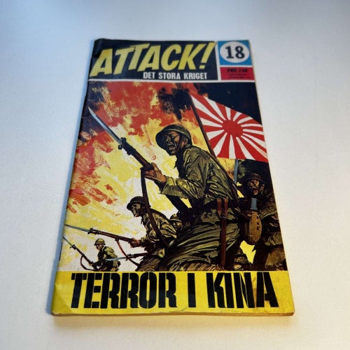 Attack nr 18 1967, bra skick! VG