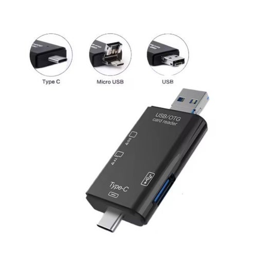 3 in 1 SD TF Reading Card High Speed Memory Card Reader With OTG