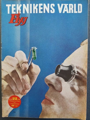 Teknikens värld nr 22 1949: Teknik, flyg, motor och hobby