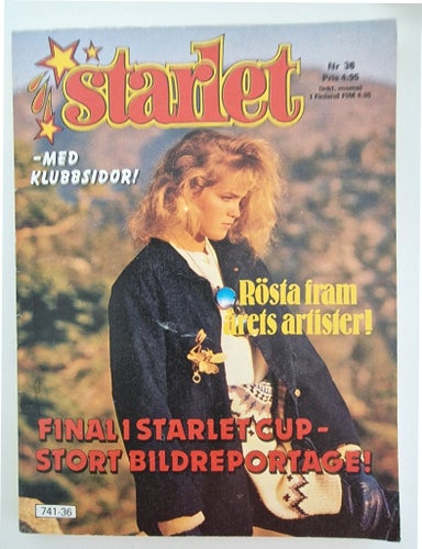 Starlet tidning nr 36 1983 - Bow Wow Wow, Hayzee Fantayzee, Starlet Cup