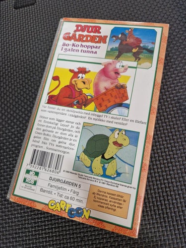 Djurgården Bo-ko hoppar i galen tunna VHS raritet