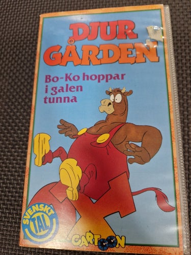 Djurgården Bo-ko hoppar i galen tunna VHS raritet