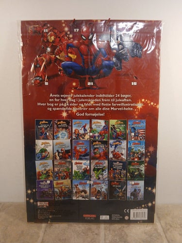 Som ny "Marvel Julekalender" – 24 coola böcker för december