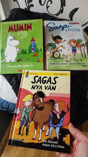 Mumin, Saga-sagor, Sagas nya vän - Diverse författare