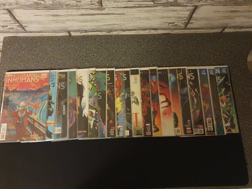 The Uncanny Inhumans #1-20. Nummer 2 saknas.