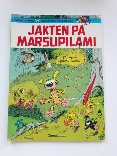 Jakten på Marsupilami av Franquin, Greg Seriealbum