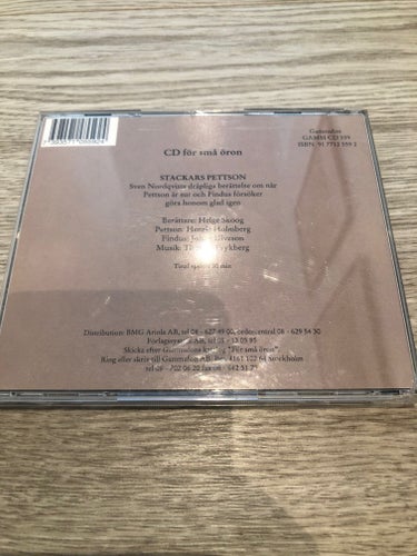 Stackars Pettson CD av Sven Nordqvist
