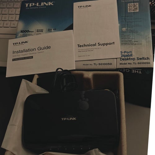 TP-Link TL-SG1005D Gigabit Switch 5-Port – Nyskick Komplett