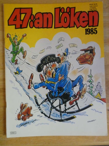 47an LÖKEN Julalbum 1985 Bra skick