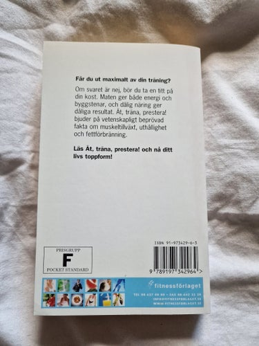Ät, träna, prestera! av Fredrik Paulún, 2000