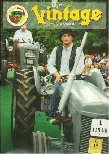 VINTAGE NR 3 2000 - MOTORHISTORISKA KLUBBEN I SKÅNE