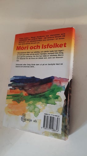 LJUSETS RIKE 2 MORI OCH ISFOLKET MARGIT SANDEMO INBUNDEN MED OMSLAG I FINT SKICK