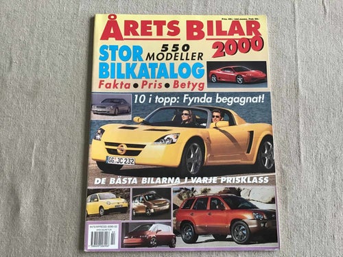 ÅRETS BILAR 2000 STOR BILKATALOG