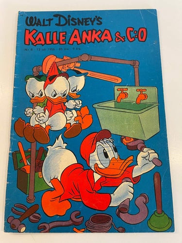 Kalle Anka  , Nr 8   - 1956
