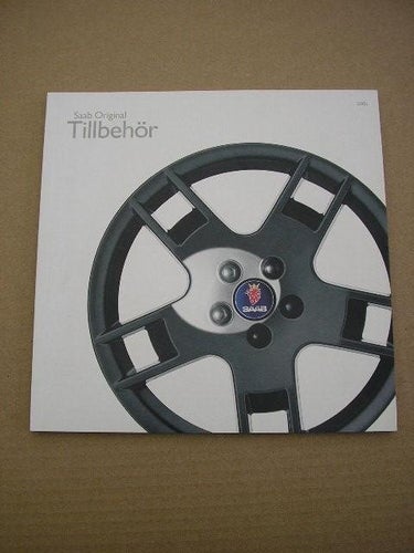 Försäljningsbroschyr SAAB Original Tillbehör 2005