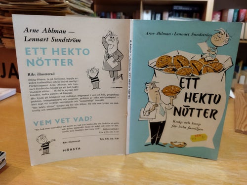 Ett hekto nötter - Arne Ahlman och Lennart Sundström. Bok. Very Fine plus