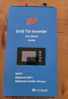 1000W 22-60V MPPT vindkraft nätansluten växelriktare med wifi-modem och limiter