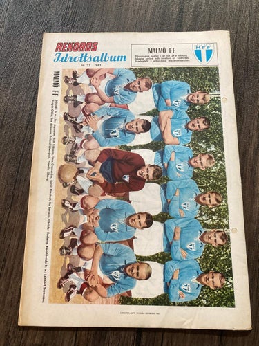 Tidningen Rekord med Sportrevyn nr 22 1963
