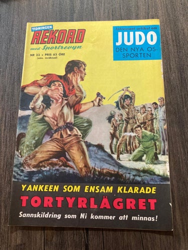 Tidningen Rekord med Sportrevyn nr 22 1963