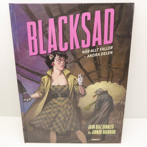 Blacksad - När allt faller - Andra delen 2023 Hårdpärm, Cobolt Nyskick
