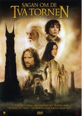 DVD: Sagan Om De Två Tornen (2-disc) (Nyskick)