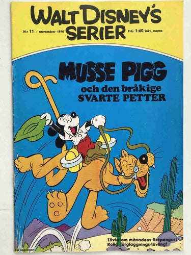 Walt Disney´s Serier - 1970:11 FN-VF