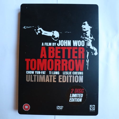 A BETTER TOMORROW - STEELCASE - JOHN WOO - EJ SVENSK TEXT
