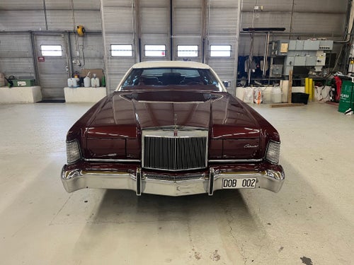Lincoln Continental Mark IV. Cartier Factory option.