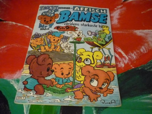 TIDNING, BAMSE, NR 1 - 1986