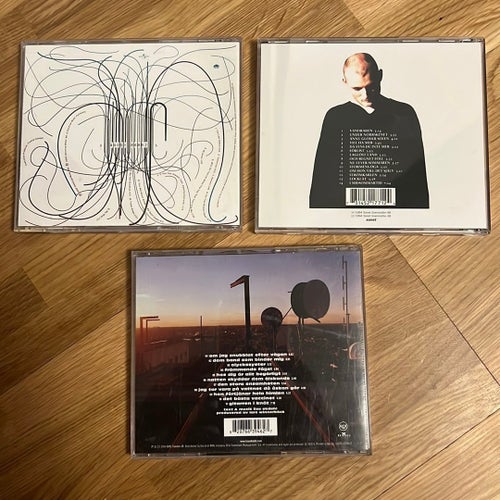 3 svenska CDs (Lisa Ekdahl, Nordman, Fredrik Kempe)