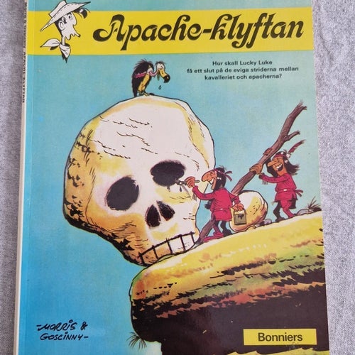 Lucky Lukes äventyr Apache-klyftan - Nr. 5 . Första utgåva / tidig utgåva.