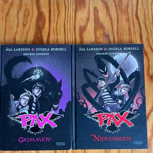 Pax: Grimmen och Nidstången av Åsa Larsson & Ingela Korsell