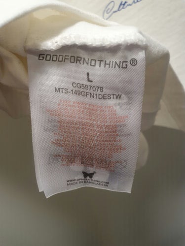 Good For Nothing Heavyweight Graphic Oversized-t-shirt