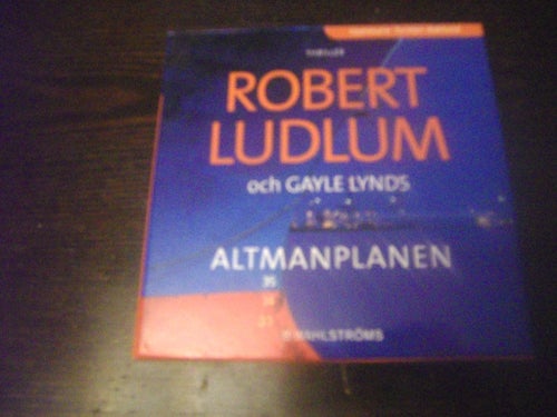 CD-bok: Altmanplanen - Robert Ludlum