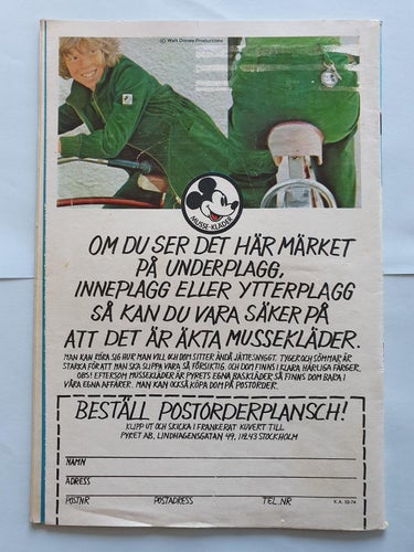 Kalle Anka & Co nr 52 från 1974