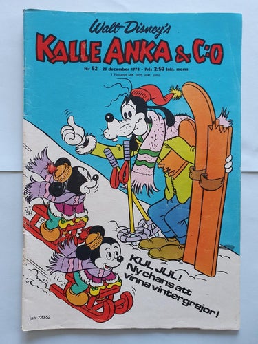 Kalle Anka & Co nr 52 från 1974