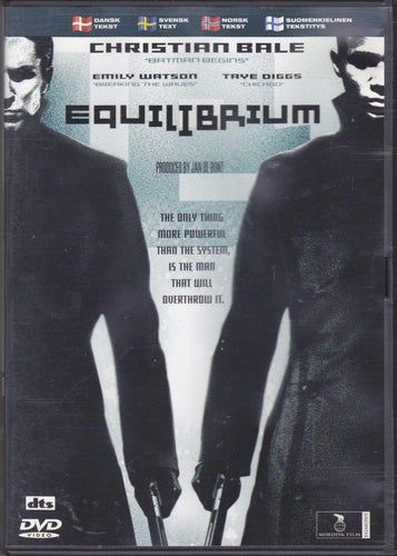DVD / Equilibrium / Christian Bale, Emily Watson, Taye Diggs / Nära nyskick