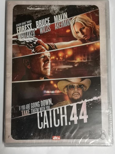 DVD Catch.44 Bruce Willis Malin Åkerman Forest Whitaker INPLASTAD