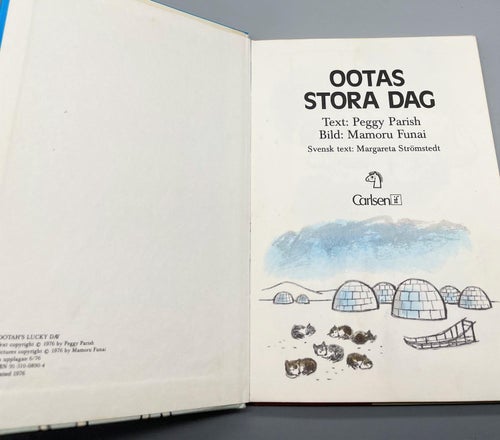 Ootas stora dag av Peggy Parish (1976, eskimåer)