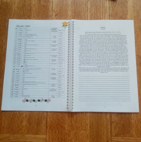 Astrologisk Månkalender 2010 (Anette Olofsson - Smultrongården)