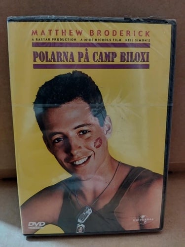 Polarna på camp Biloxi Matthew Broderick. DVD, NY, inplastad