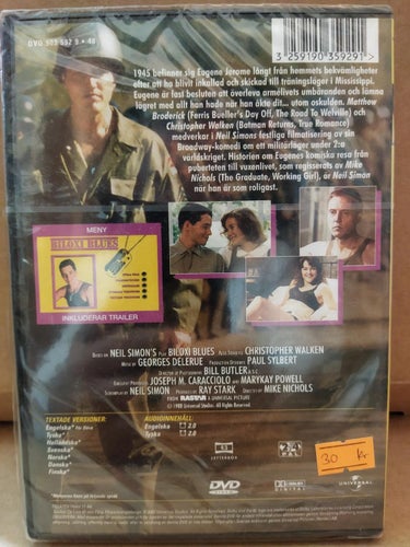 Polarna på camp Biloxi Matthew Broderick. DVD, NY, inplastad