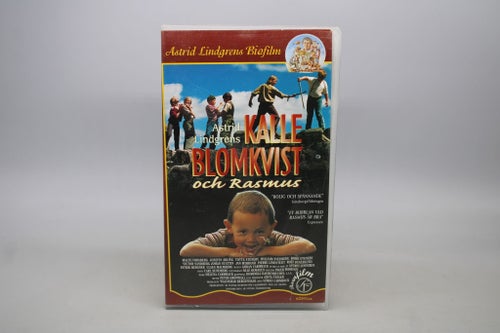 Astrid Lindgrens Kalle Blomkvist och Rasmus - VHS
