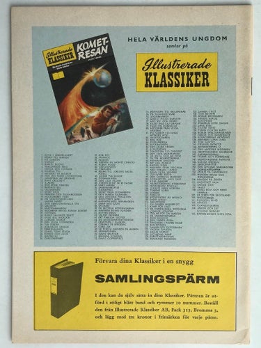 Ill Klassiker - 165. Kapten Cooks sista resa. VF-NM